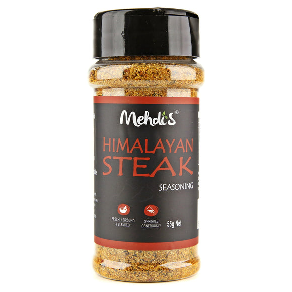 HIMALAYAN STEAK SEASONING | VEGAN SALISBURY STEAK