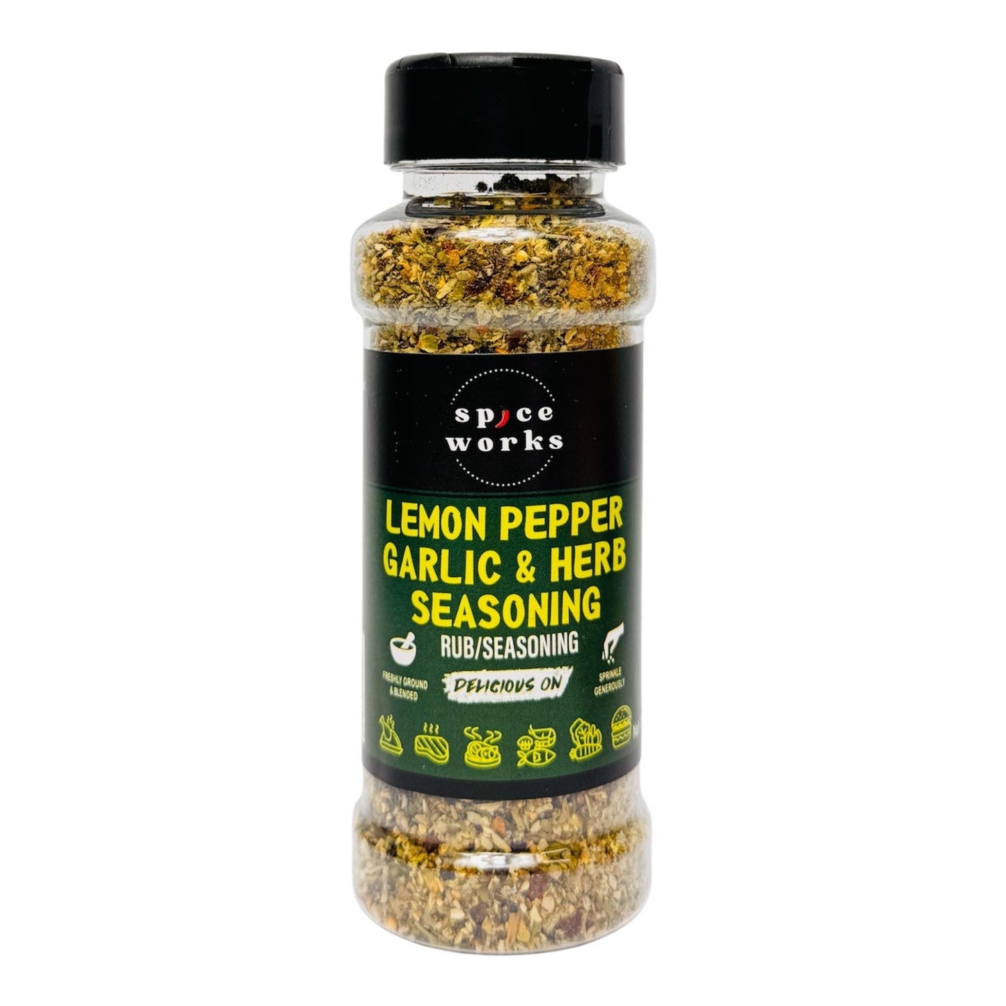 A Sprinkle of Sunshine – Lemon Pepper Garlic & Herb Seasoning 130g
